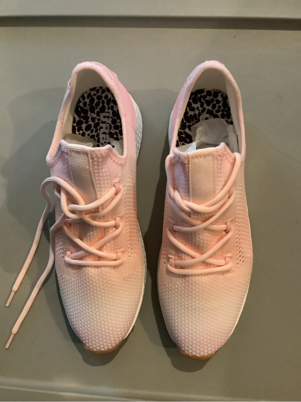 J Slides Urban Sport Pink Knit Slip-On Sneakers size 7.5. Brand New